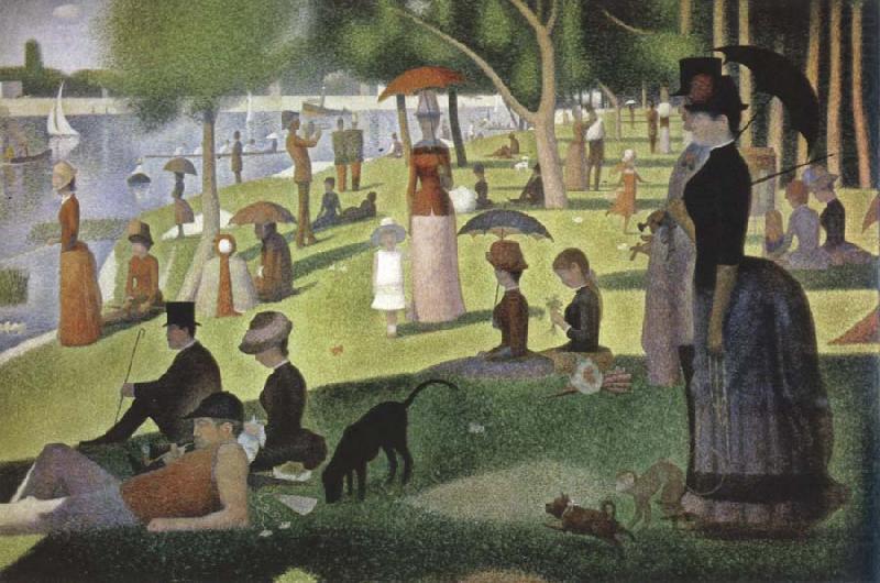 Georges Seurat a sunday on la grande jatte 1884 china oil painting image